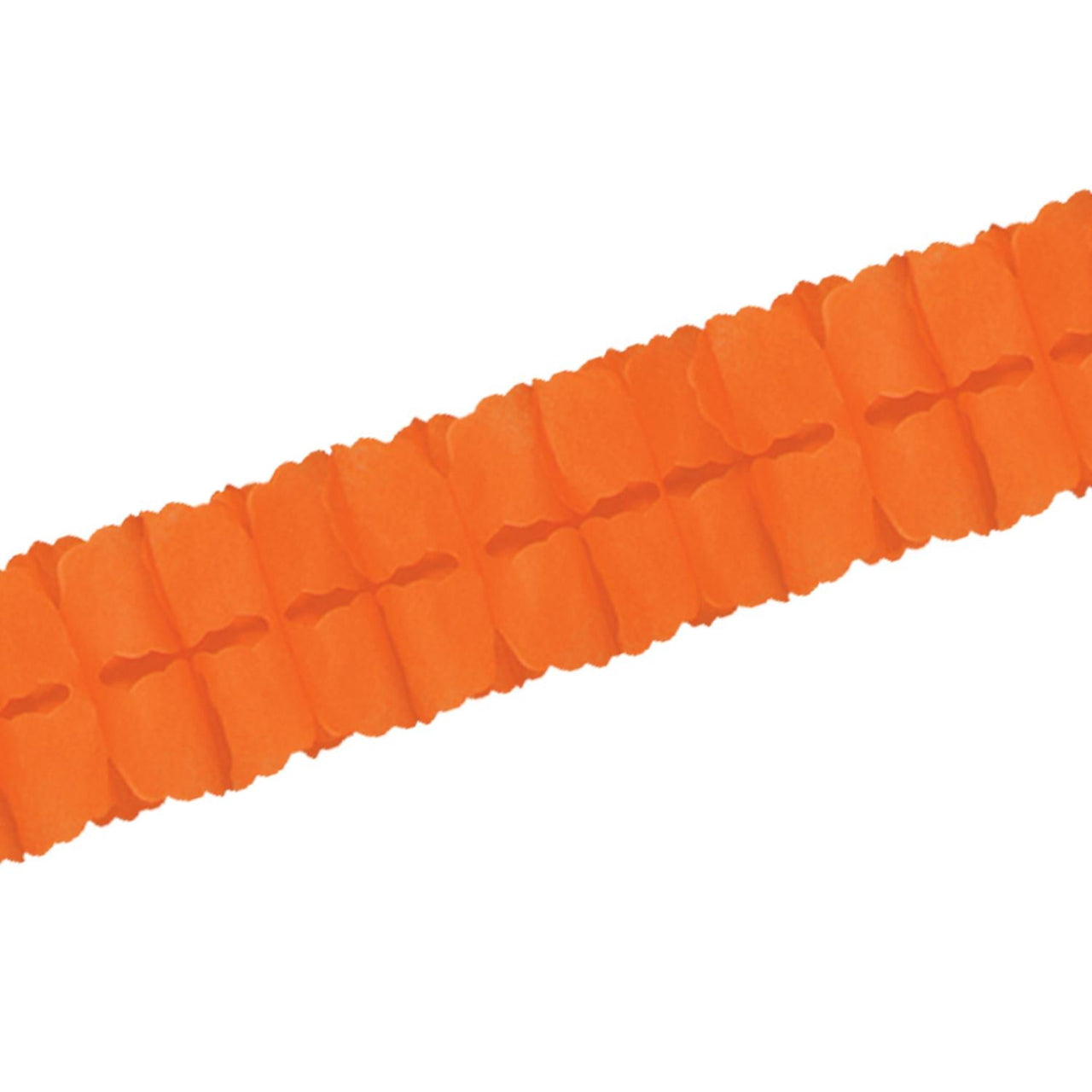 Packaged Party Leaf Garland - orange - Bulk 12 Pack