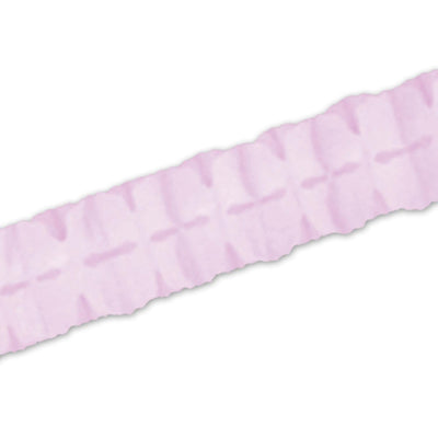 Packaged Party Leaf Garland - pink - Bulk 12 Pack