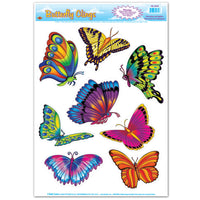 Butterfly Party Clings - Bulk/96 Clings
