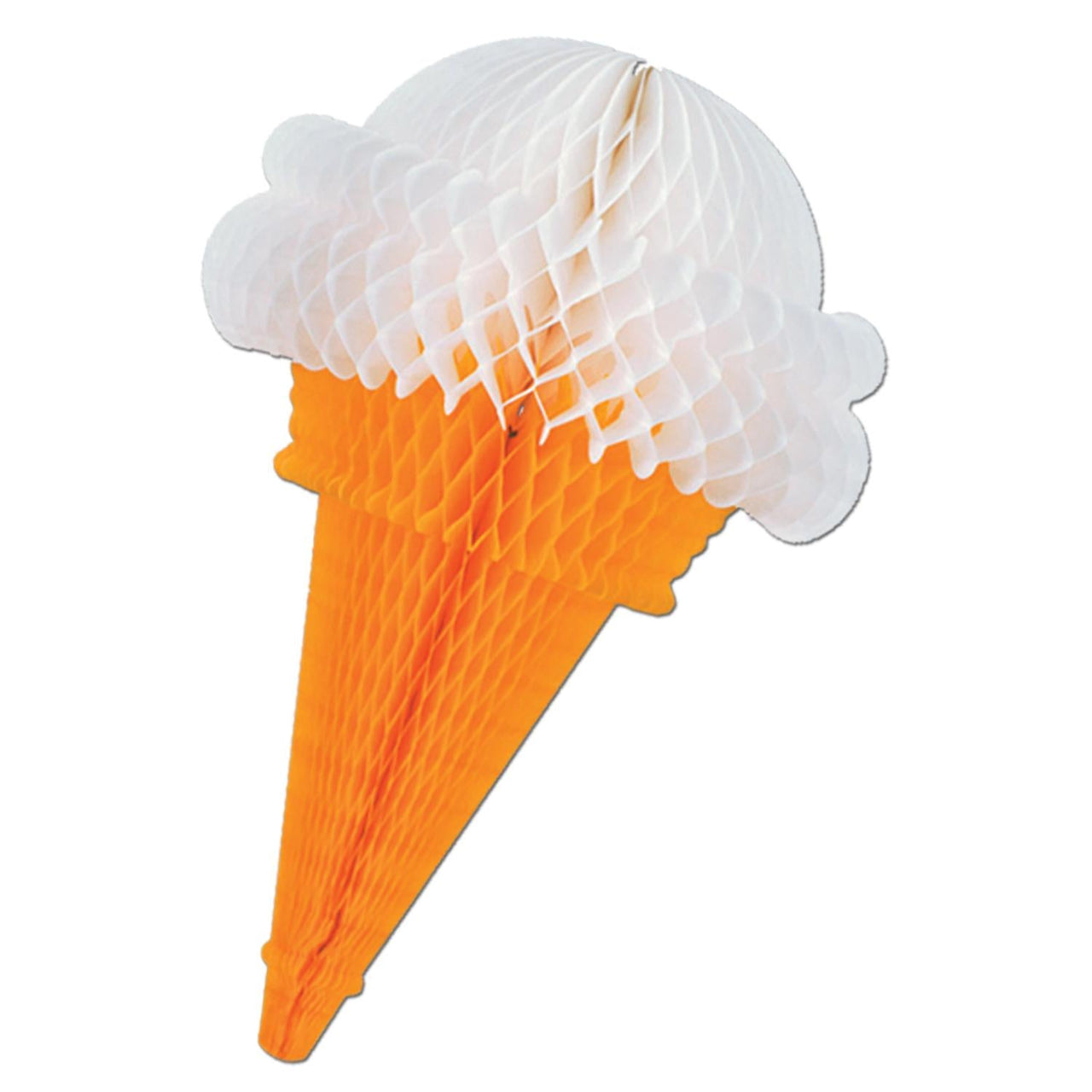 Tissue Ice Cream Party Cone - Bulk 12 Pack
