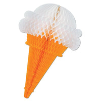 Tissue Ice Cream Party Cone - Bulk 12 Pack