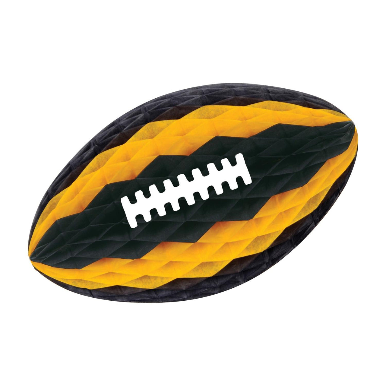 Packaged Party Tissue Football with Laces - Bulk/12 Tissue Footballs