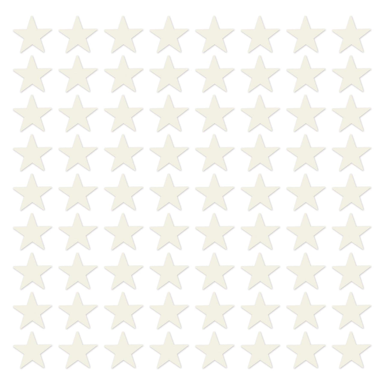 Party Decorations - Die-Cut Foil Star - white