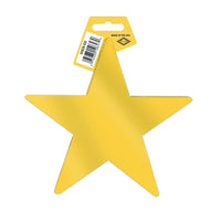 Bulk 12 inch Awards Night Gold Foil Star Decoration (Case of 24) by Beistle