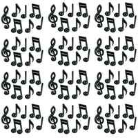Rock and Roll Party Supplies - Plastic Musical Notes