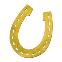Foil Horseshoe Party Silhouette - Bulk 24 Pack