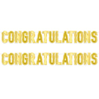 Beistle Foil Congratulations Streamer