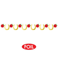 Bulk Foil Horse Racing Streamer (12 Pkgs Per Case) by Beistle