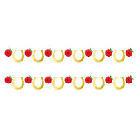 Bulk Foil Horse Racing Streamer (12 Pkgs Per Case) by Beistle