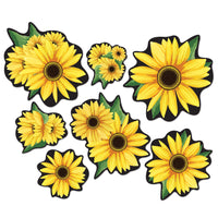 Sunflower Party Cutouts - Bulk/84 Cutouts