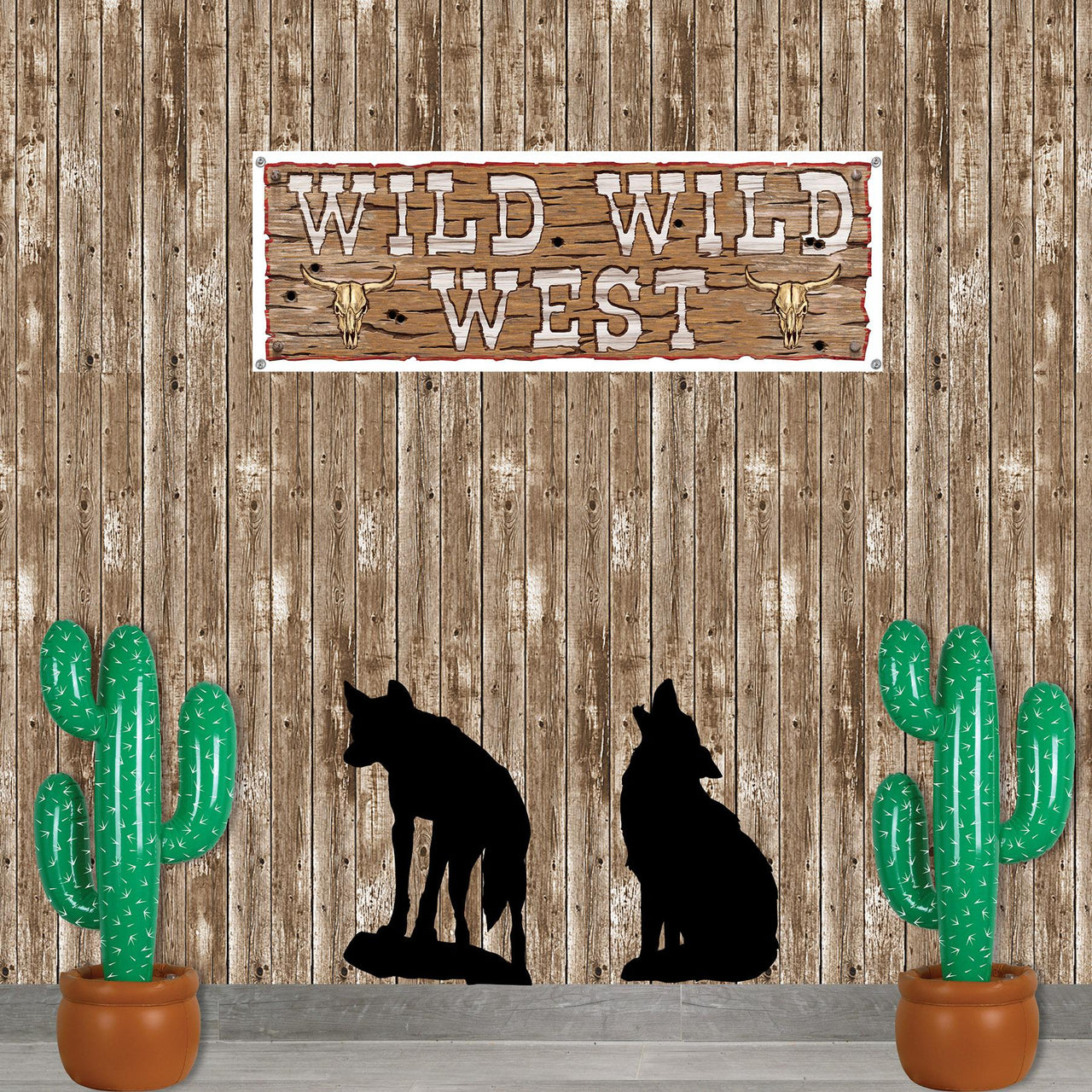 Bulk Coyote Silhouettes (12 Pkgs Per Case) by Beistle