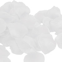 Bulk White Fabric Rose Petals (12 Pkgs Per Case) by Beistle