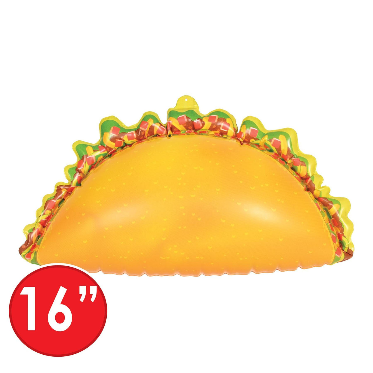 Bulk Inflatable Taco (12 Pkgs Per Case) by Beistle