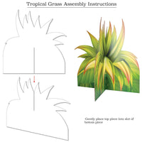 Beistle 3-D Tropical Grass Prop