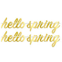 Beistle Foil Hello Spring Streamer