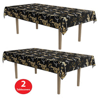 Bulk Metallic Graduation Tablecover (12 Pkgs Per Case) by Beistle