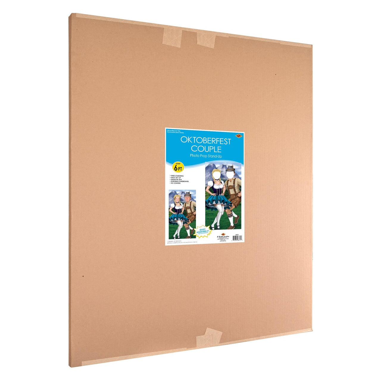 Beistle Oktoberfest Couple Photo Prop Stand-Up