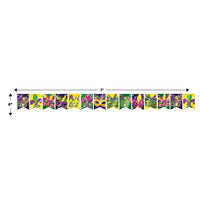 Beistle Foil Mardi Gras Streamer