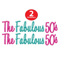 Beistle The Fabulous 50's Streamer