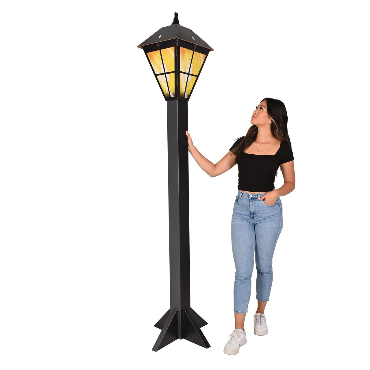 Beistle Mardi Gras 3-D Lamppost Prop