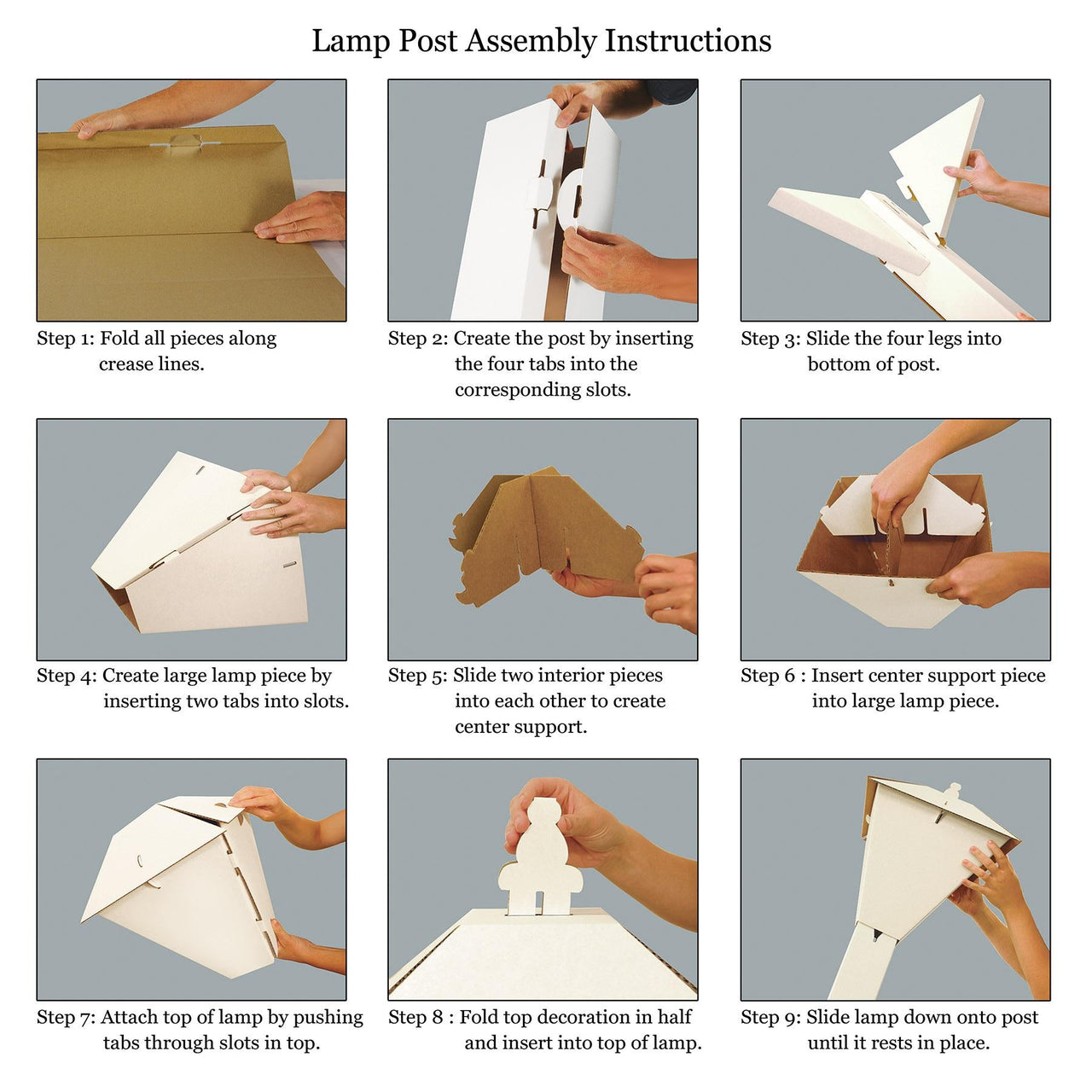 Beistle 3-D Lamppost Prop