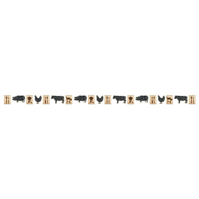 BBQ Party Streamer - Bulk 12 Pack