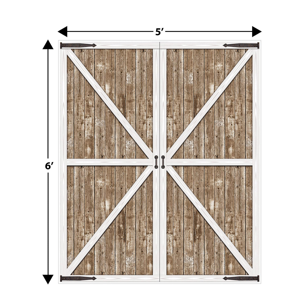 Beistle Barn Door Prop (12 Pkgs Per Case) sold in bulk.