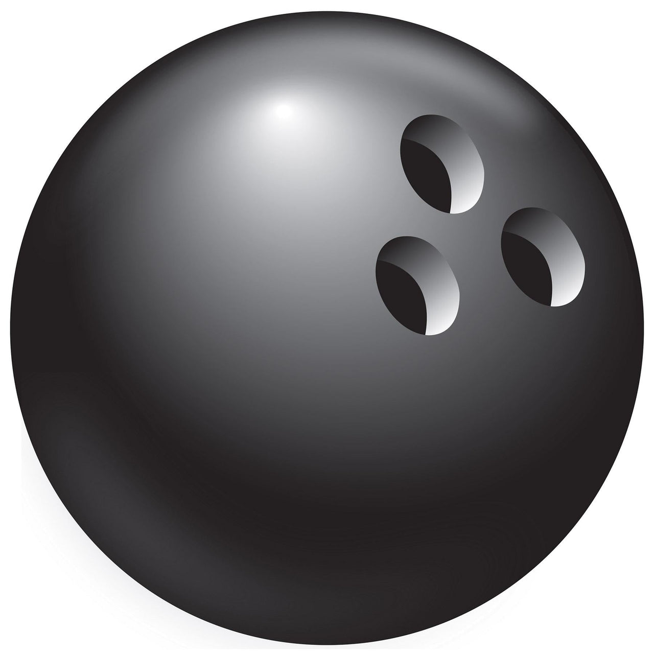 Bowling Ball Party Cutout - Bulk 24 Pack