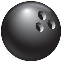 Bowling Ball Party Cutout - Bulk 24 Pack