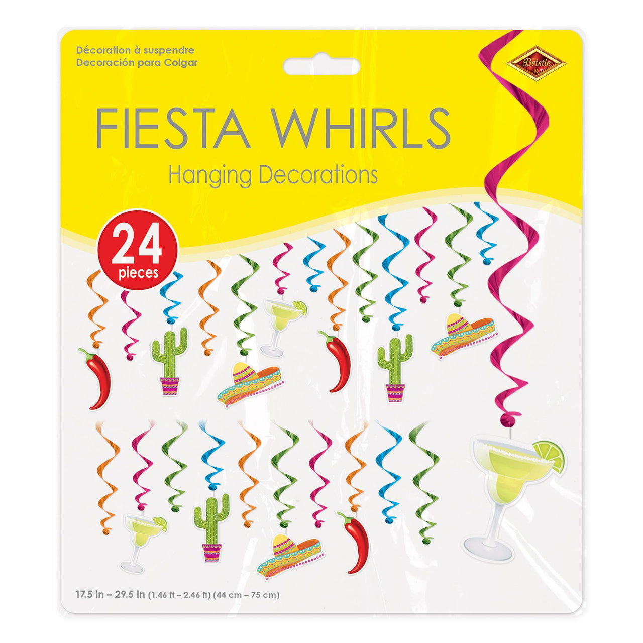 Beistle Fiesta Whirls