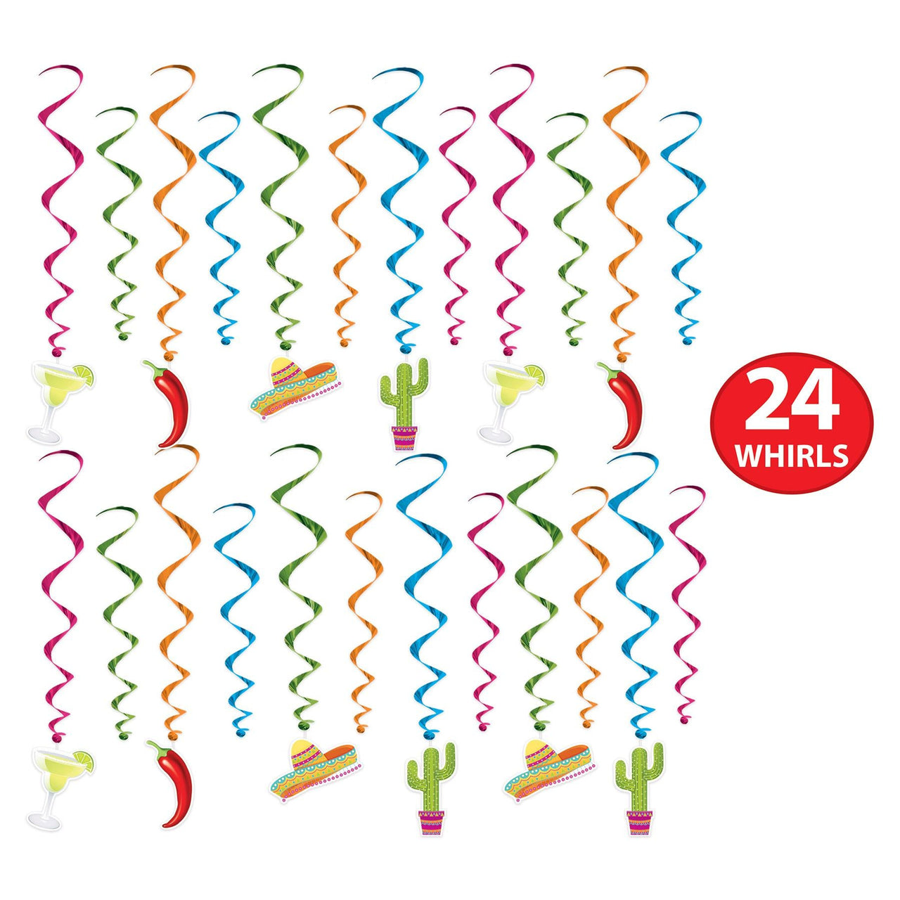 Beistle Fiesta Whirls