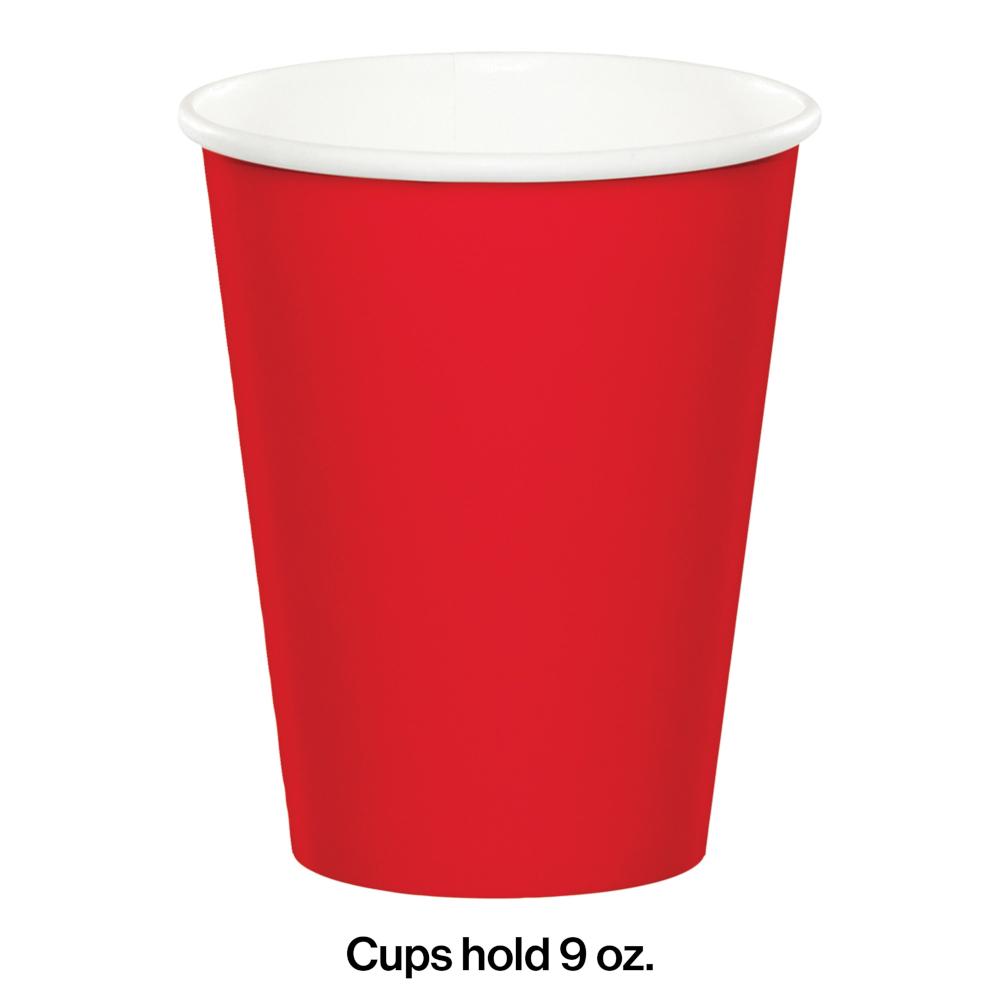Classic Red Hot/Cold Paper Cups 9 Oz., 24 ct Party Decoration