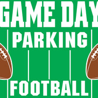 Beistle Plastic Game Day Parking Yard Sign