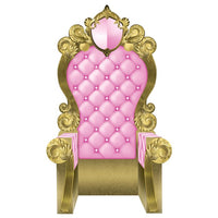 Pink and Gold 3-D Prom Throne Prop (1 per package)