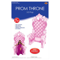 Gold 3-D Prom Throne Prop (1 per package)
