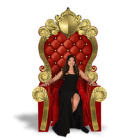 Beistle 3-D Prom Throne Prop Red