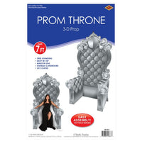 Rose Gold 3-D Prom Throne Prop (1 per package)