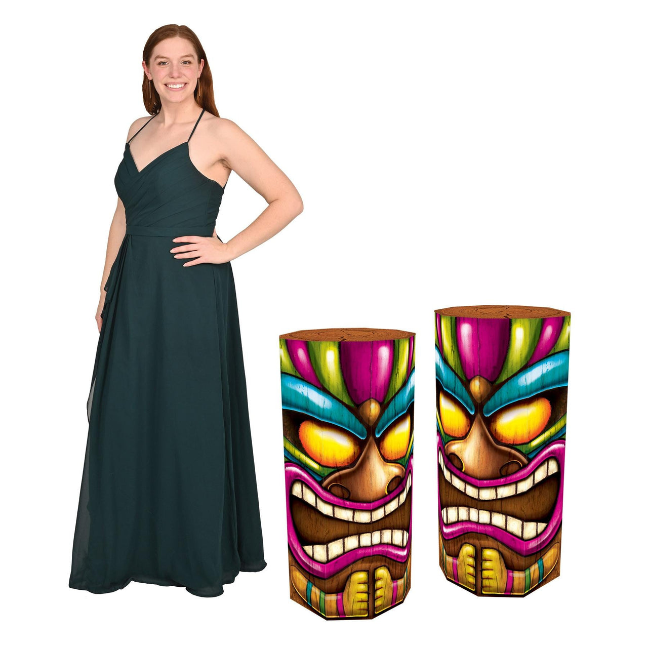 Beistle Luau 3-D Tiki Props