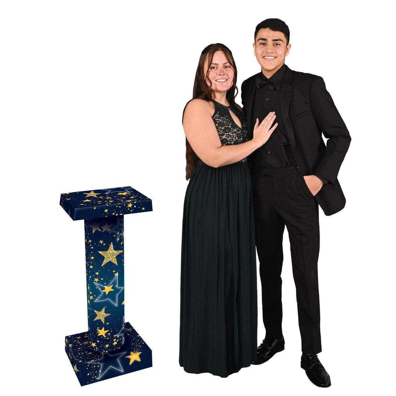 Starry Night 3-D Short Party Column Props