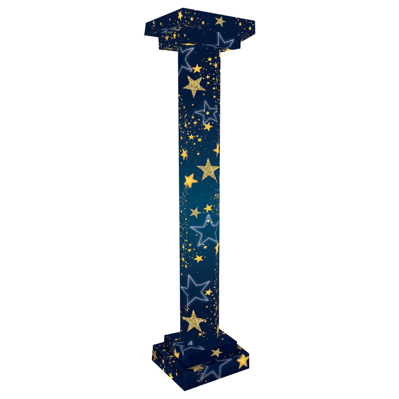 Starry Night 3-D Tall Party Column Prop - Bulk 2 Pack