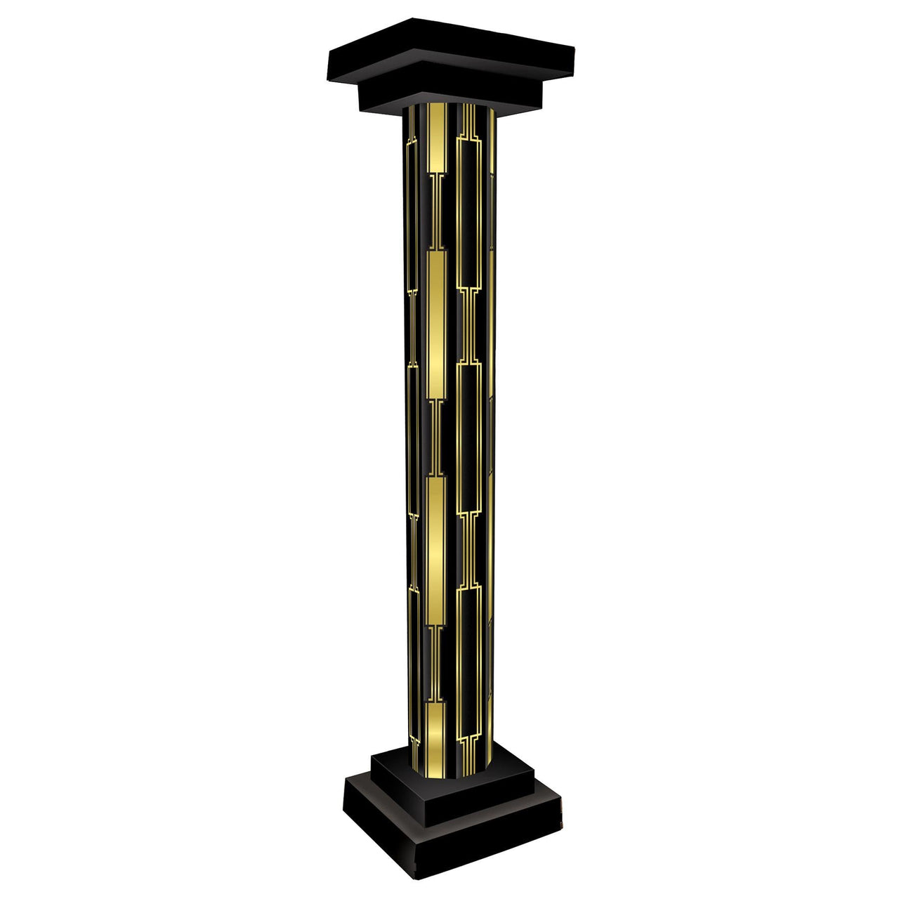 Roaring 20's 3-D Tall Party Column Prop - Bulk 2 Pack