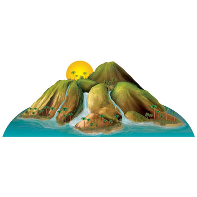 Luau Island Stand-Up Decoration