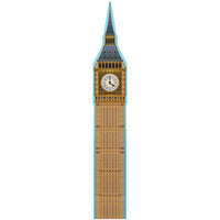 Big Ben Stand-Up Decoration Decoration - Bulk 4 Pack