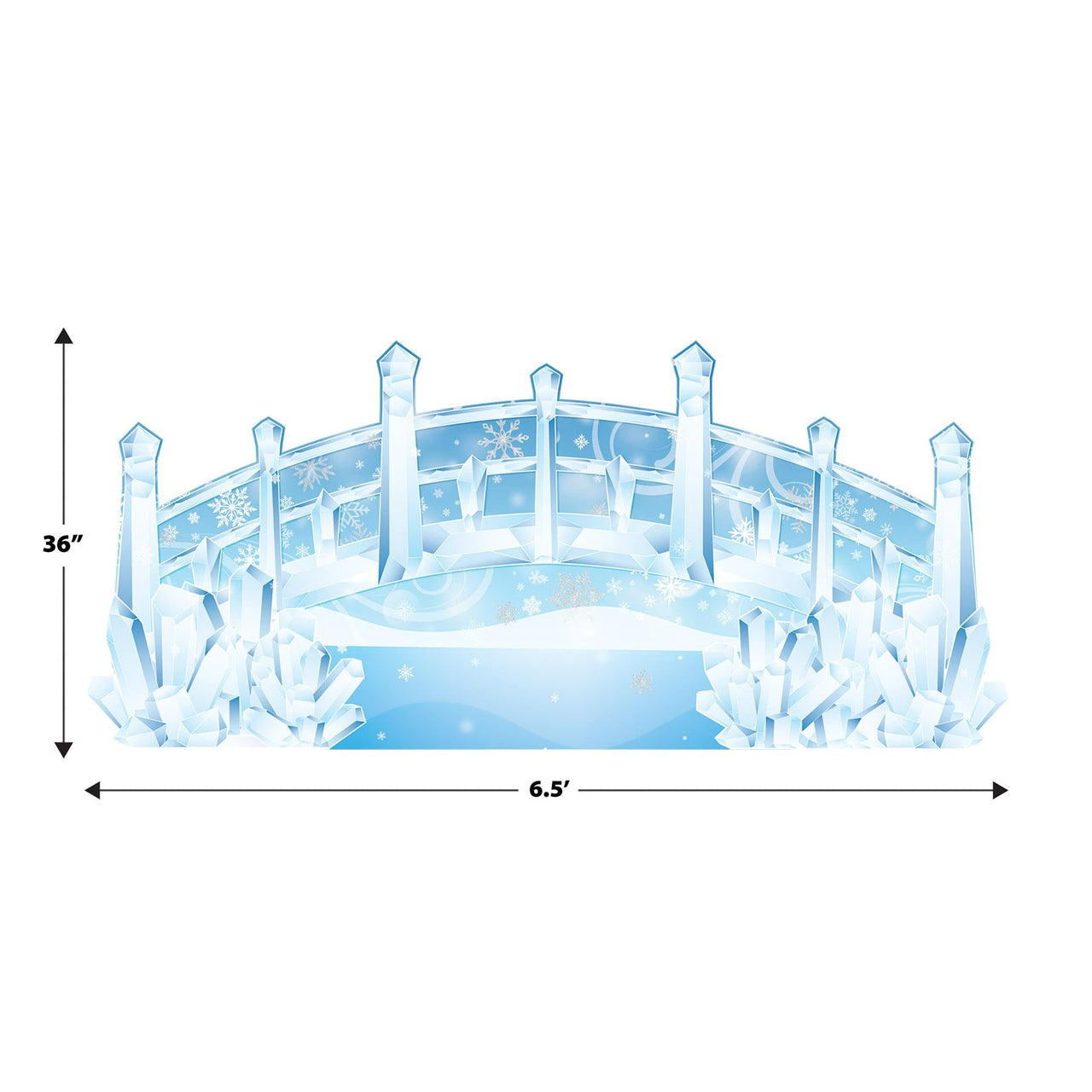 Winter Wonderland Bridge Stand-Up - 3 Foot Winter Wonderland Bridge Stand-Up