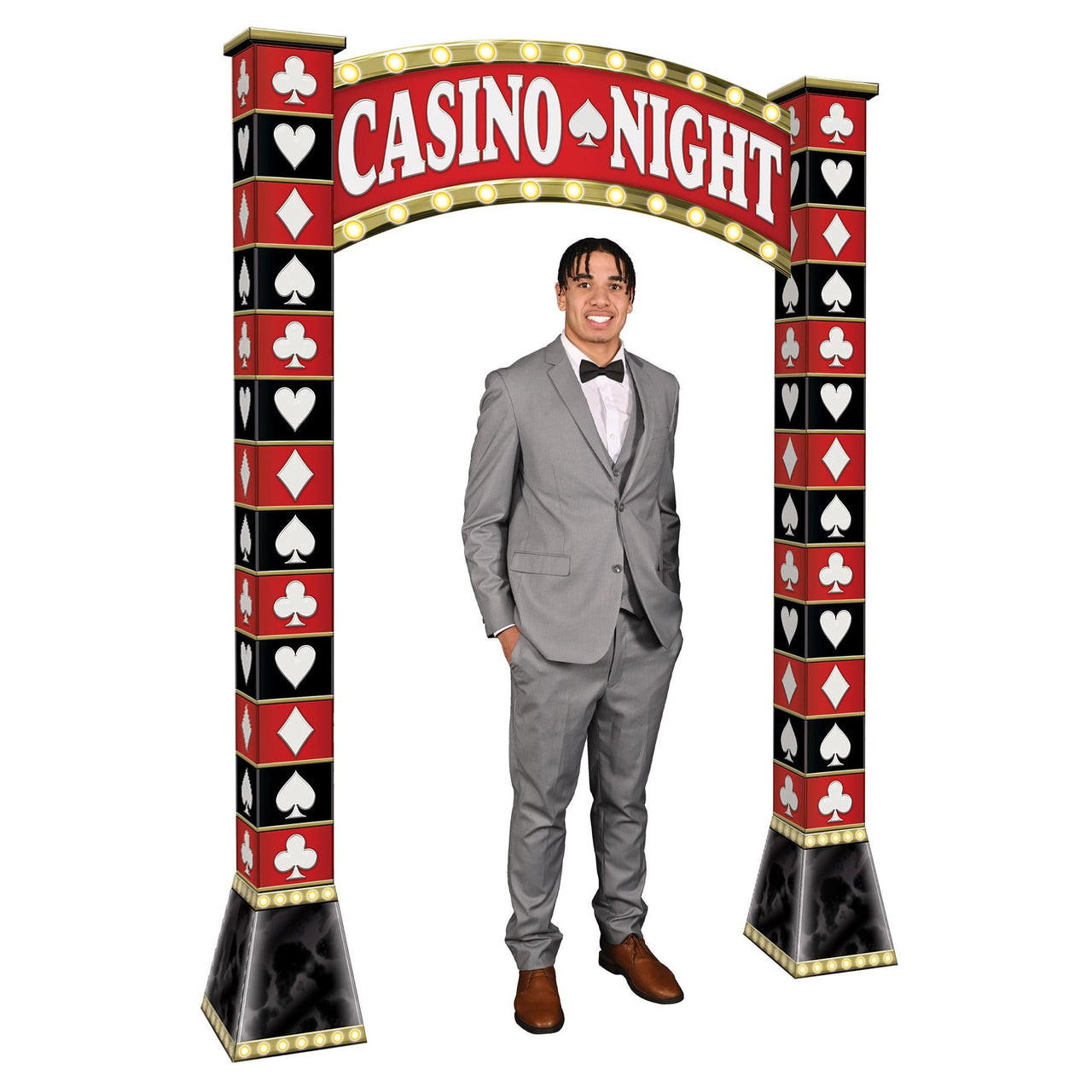 Casino 3-D Archway Prop - Prom 3-D Archway Prop 91.5x62.75 inch