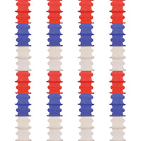 Ceiling Drops red, white, blue - Bulk 48 Pack