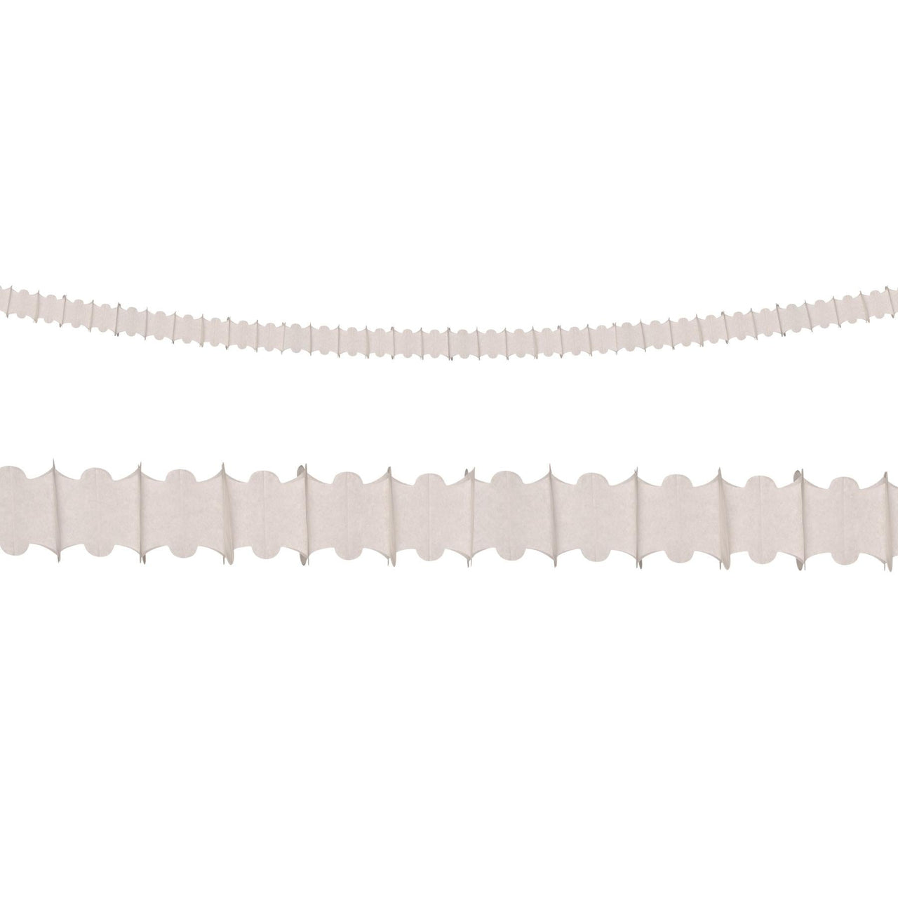 Beistle Ceiling Drops White - 4.5-inch x 14.5-feet Size - General Occasion Ceiling Decor