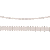 Beistle Ceiling Drops White - 4.5-inch x 14.5-feet Size - General Occasion Ceiling Decor