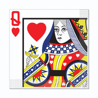 Queen Of Hearts Luncheon Napkins - Bulk 192 Pack