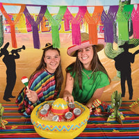 24 Pack Bulk Mariachi Band Silhouette Decorations